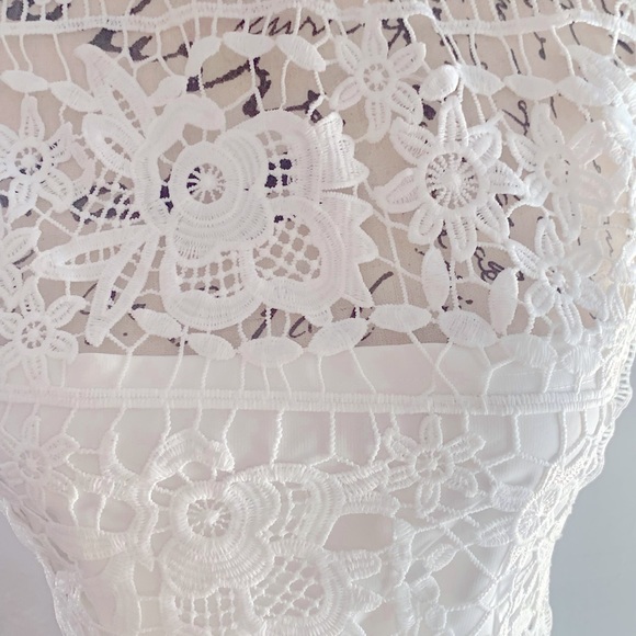 Charlotte Russe white dress - Picture 2 of 4